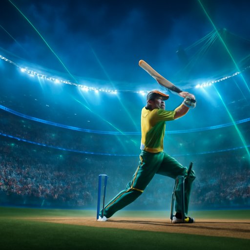 1111Bet স্টেডিয়ামে ক্রিকেট ব্যাটিং মুহূর্ত
